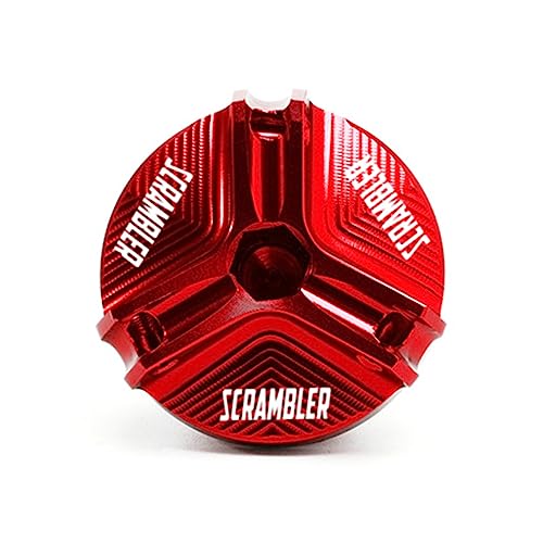 Tankverschlüsse Für Ducati Scrambler 1100 Special Pro Sport Scrambler Urban Motard CNC Motoröl Füllkappe Front Bremsflüssigkeitsbehälter Abdeckung (Color : 4, Size : One size)