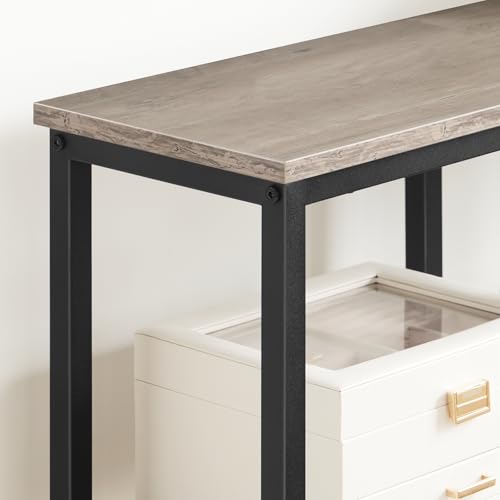 HOOBRO Schmaler Konsolentisch, 75 cm Beistelltisch, Flurtisch, Kleiner Ausstellungstisch, Sofatisch für kleinen Raum, für Eingang, Flur… – Ansicht 6