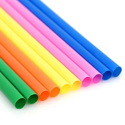 Pitillos reutilizables jumbo colores brillantes pack 100 miniatura 2