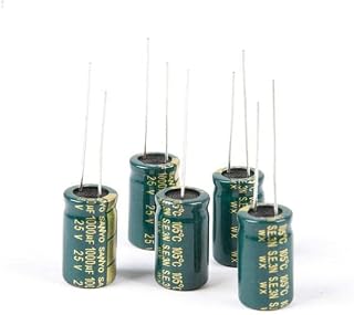 20PCS 1000UF 25V FM Internal Resistance High Frequency Capacitor for RC FPV Racing Drone 30A 40A ESC F3 F4 F7 Flight Controller