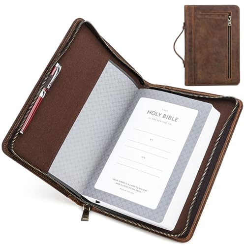 Étui de protection pour la Bible en cuir afin de protéger vos livres fragiles