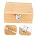 Holibanna Portable Cigar Case Travel Humidor Wooden Cigar Box Vintage Design for Storage and Travel