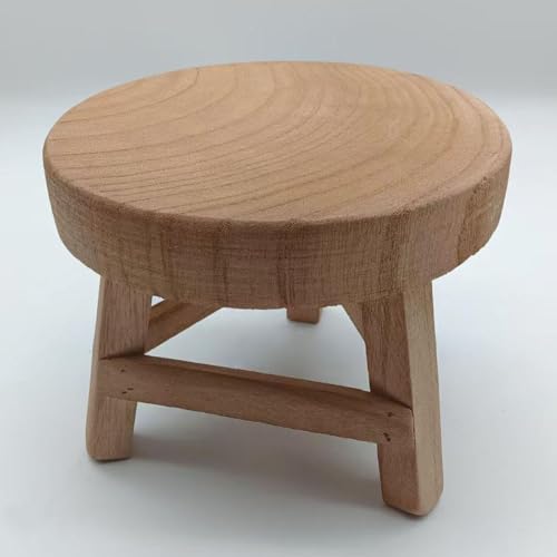 Support rond en bois pour plantes de salon protège parquet et sol - 6