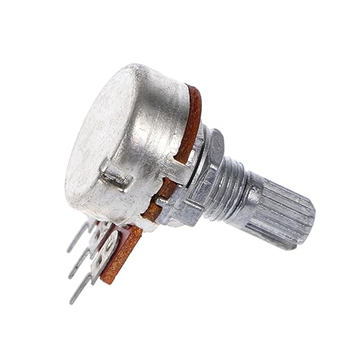 Abaodam Guitar Volume Potentiometer B250k Solder Lugs 250k Linear Potentiometer Knob for Guitar