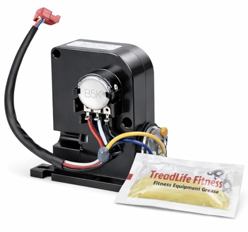TreadLife Fitness Resistance Tension Motor - Compatible with NordicTrack Elite 12.9 Elliptical - Part Number 193223 - Comes with Free TREADLIFE FITNESS Squeak Eliminator Grease $10 Value!