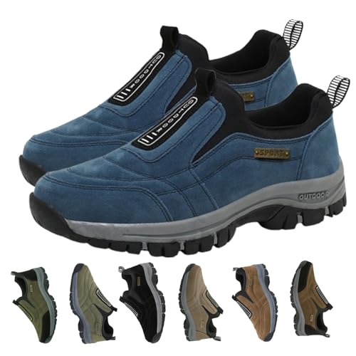 Enjerr Orthopedic Shoes, Slip-On Sneakers, Outdoor Orthopedic Sneakers Breathable Arch Support Lightweight