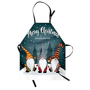 Lunarable Digital Printed Multicolor Aprons