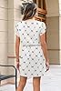 ETCYY NEW Womens Summer Dresses Tie Front Chic Min... #3