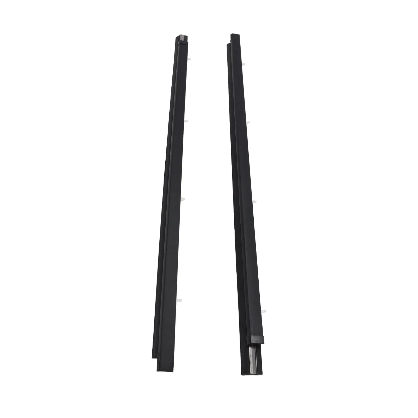 Automotive Window Seals Car Window Seals Compatible with Toyota for Tacoma 1995-2004 Front Door Weatherstrip Exterior Glass Sealing Molding Belt Trim