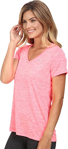 Image of Under Armour Womens Tech V-Neck Twist Short-Sleeve T-Shirt