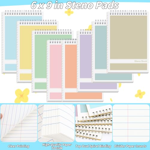 Carnet Steno à spirale pour ne plus perdre vos idées et structurer vos notes