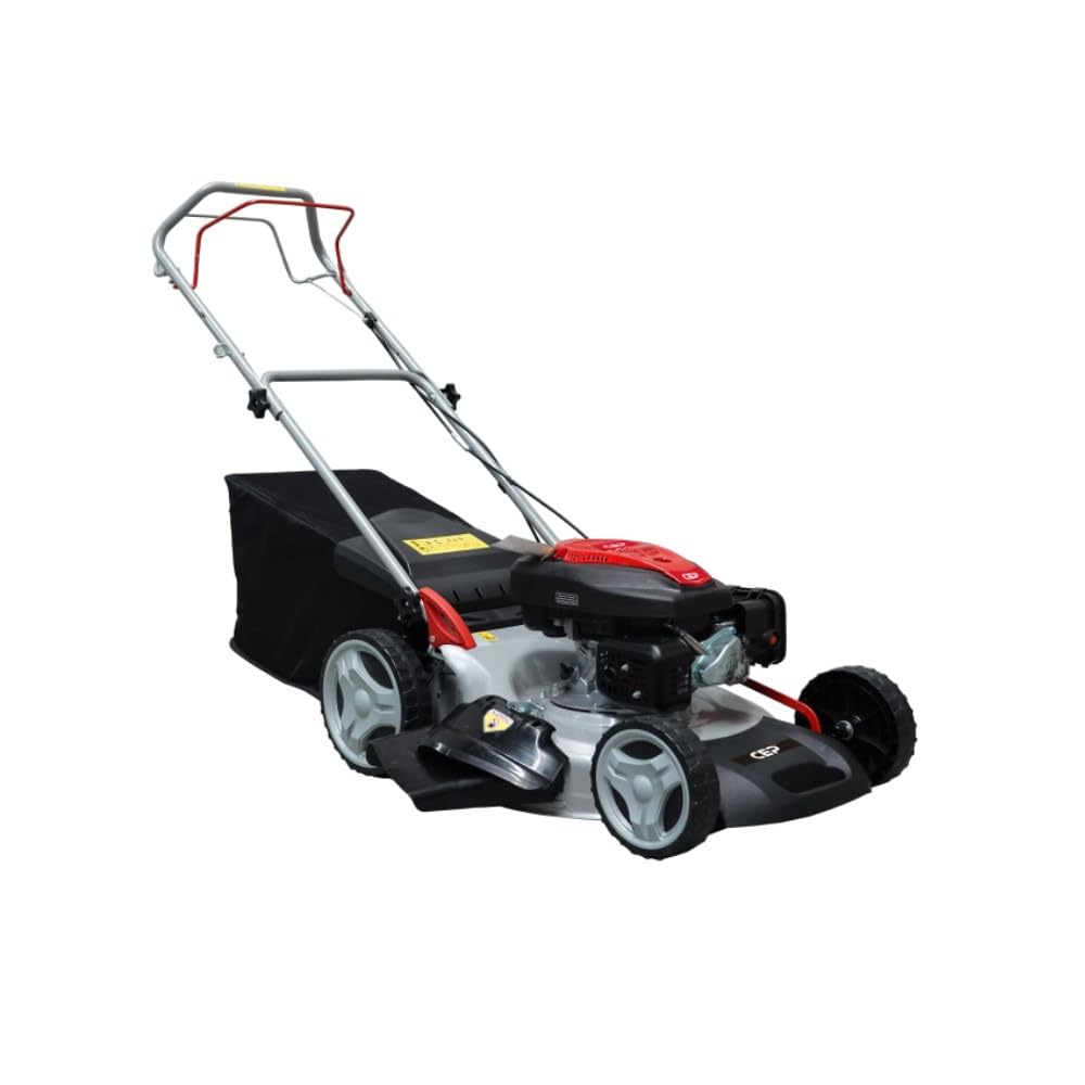 CEP LV 50Z4 - Tondeuse à essence à éclater, monomarche tracée, CC. 175, panier de collecte 60 litres, kit murching inclus Largeur de coupe 51 cm