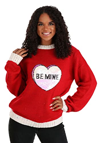 Fun Costumes Adult Valentine's Day Be Mine Sweater Large
