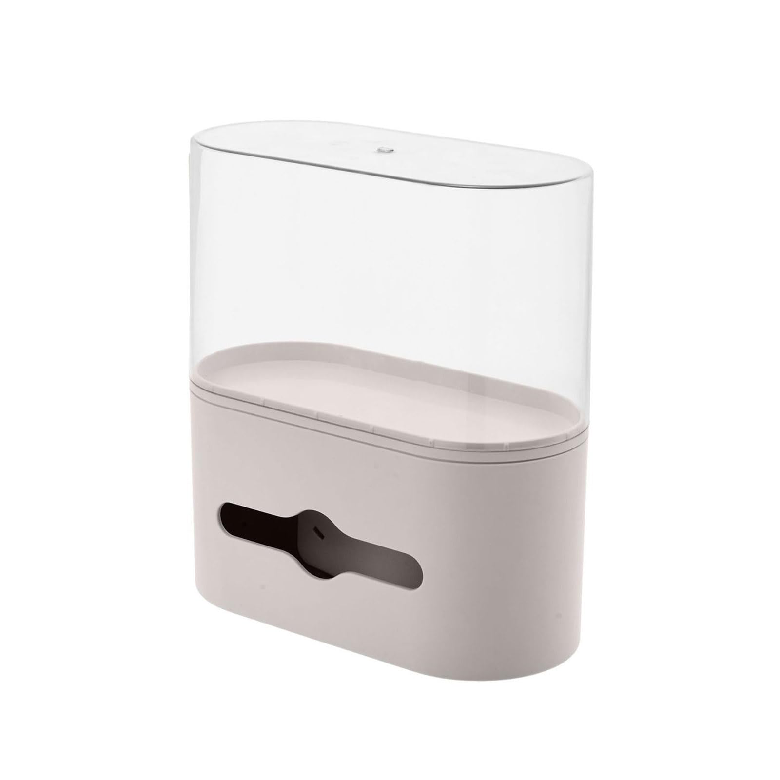 YTtkku Tissue Dispenser with Multipurpose Compartment for Home Accessories and Small Items Minimalists Home Accessory