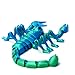 3D Printed Scorpion,Articulated Models,Flexible Joint Animal Ornament Figurines,Surprise Fantasy Gifts