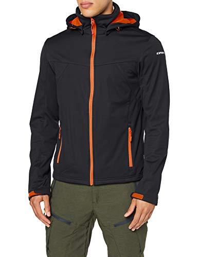 ICEPEAK Herren Lukas Softshell Jacke, grau, 56