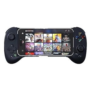 ShanWan Mobile Phone Controller for Android/iOS, Controller Smartphone with Adjustable Joystick, Mobile Gaming Controller for Xbox Cloud Steam Link GeForce NOW MFi Apple Arcade Games