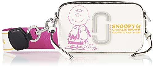 [マークジェイコブス] ショルダーバッグ H119L01FA21 PeanutsXMarcJacobsTheSnapshot レディース Chalk Free Size [並行輸入品]