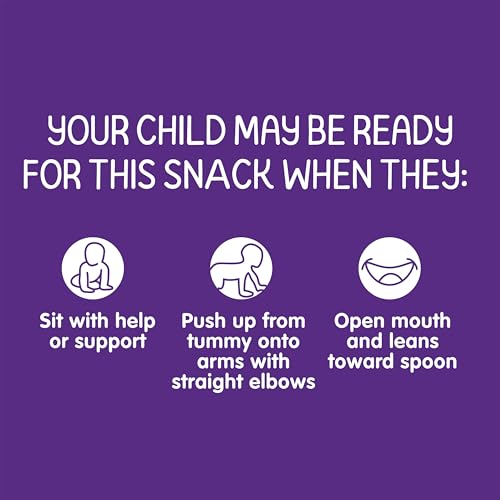 Image of Happy Baby Gentle Teethers Organic Teething Wafers, Blueberry and Purple Carrot, 12 Count (Pack of 6)