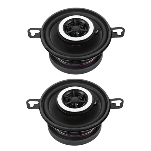 Haut-parleurs coaxiaux voiture SHINEOFI avec tweeters à dôme kit audio étanche 2 voies