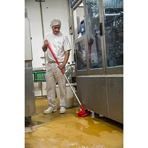 Vikan - Hygiene - Stiel - Ergonomisch - Aluminium - Rot - 150cm