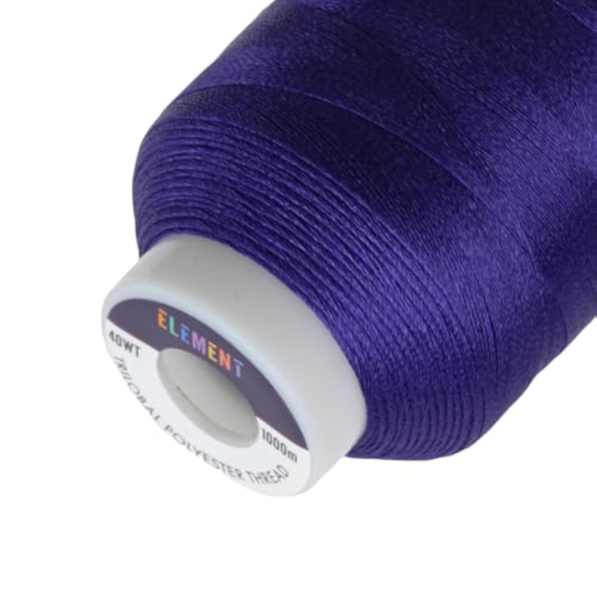 40wt Machine Embroidery Polyester Thread, 1000m, Glossy Ultra Violet