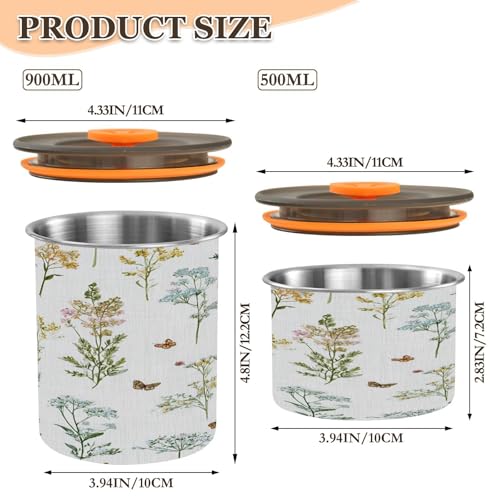 Contenedor de café acero inoxidable 500ml miniatura 2