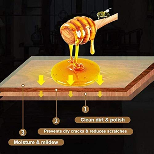 Image of Grospe Jessiy Wood Seasoning Beewax Natural Beewax Polish For Wood & Furniture,Metal & Leather,Complete Solution Furniture Care Cleaning,Protect And Enhance The Shine