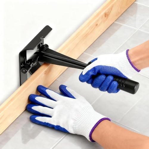 Extracteur de garniture - Outil multifonction robuste pour enlever sans dommage les plinthes, sols, moulures, boîtiers de porte, carreaux et clous - Idéal...