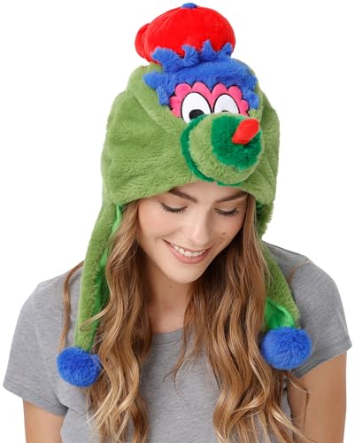 Foco Phillie Phanatic Philadelphia Phillies Mascot Plush Hat miniatura 4