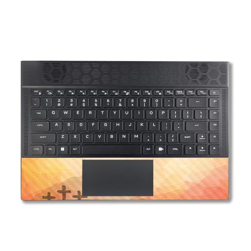 Image of MightySkins Carbon Fiber Skin Compatible with Alienware X14 R2 (2023) Full Wrap Kit - Salvation | Protective, Durable Textured Carbon Fiber Finish | Easy to Apply & Change Styles | Made in The USA