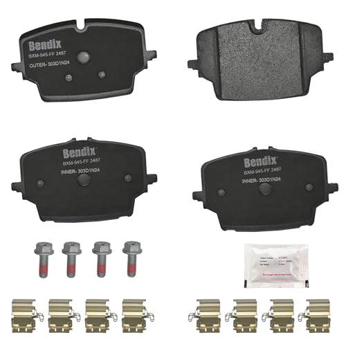 Bendix Priority1 CFM2487 Semi-Metallic Front Brake Pads for BMW X1 2025-2023, X2 2025-2024 by Bendix - Used condition - US$41.97