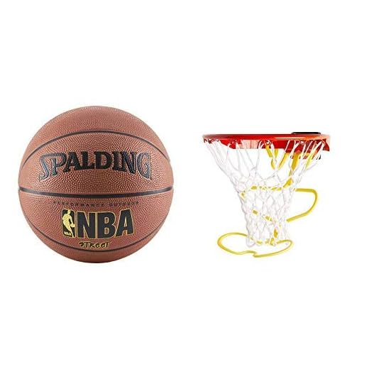 Spalding NBA Street Basketball 29.5" and Spalding Back Atcha Ball Return