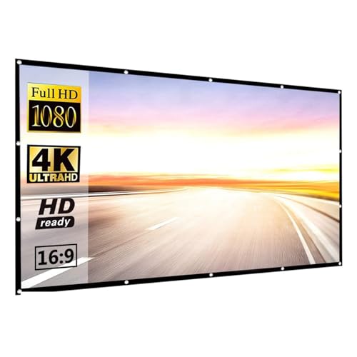Pantalla de proyector portátil plegable 120 pulgadas 16:9