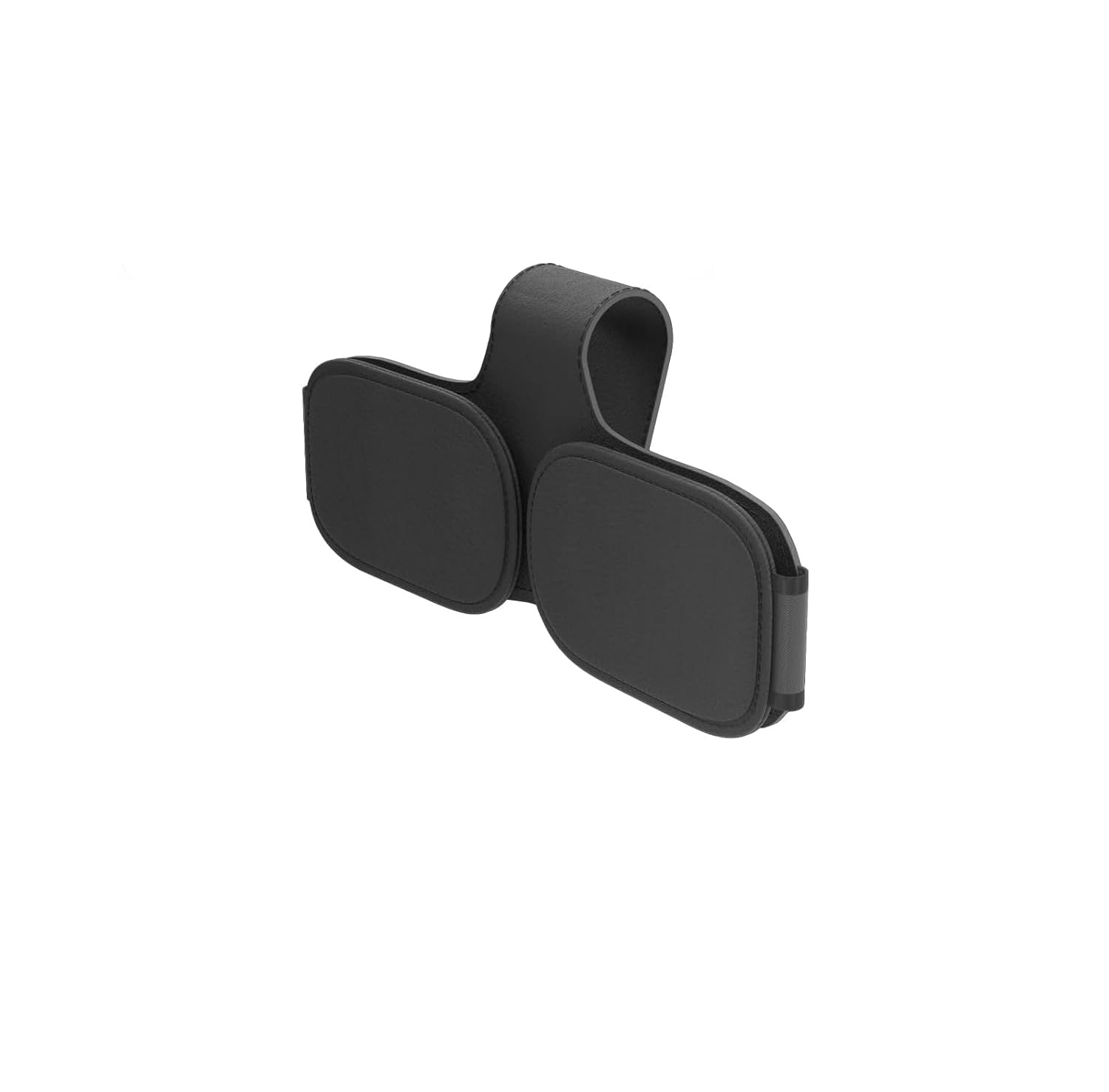 Woniyal Sunglasses Holder for BMW 1er | Typ F20 & F21 | Bj. 2015-2017, Car Sun Visor Double Eyeglasses Mount Premium Leather Magnetic Glasses Clip Hanger Accessories