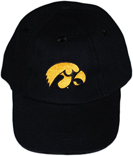 University of Iowa Hawkeyes Baby and Toddler Baseball Hat Black