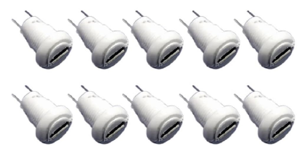 Steko (10 Pieces) Micro USB V8 Female Panel Mount Connector For PCB Electronic Components Electronic Hobby Kit (B0D9SBN1BP) Amazon Price History, Amazon Price Tracker