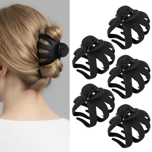 Pack de 5 pinzas grandes pulpo para cabello miniatura 1