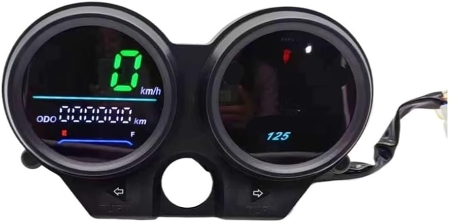 Motorcycle Speedometer Gauge Motorcycle RPM Dashboard for DELUXE125 Tachometer Meters LED Digital Motorcycle Tachometer Digital Panel
