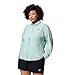 Columbia Womens PFG Tamiami II Long Sleeve Fishing Shirt, Misty Jade, 3X