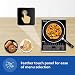Philips Viva Collection HD4928/01 2100-Watt Induction Cooktop, Soft Touch Button with Crystal...