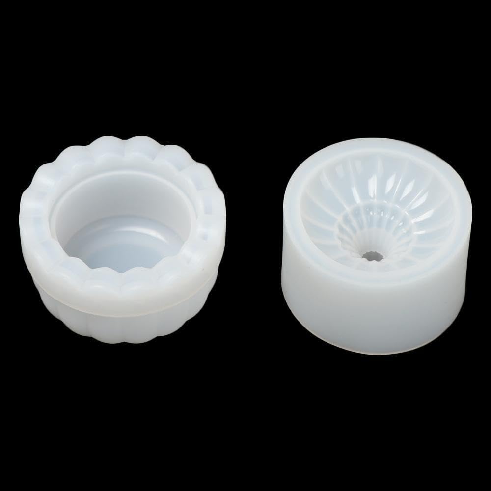 SS Art Land Small Vintage Style Storage Box Mould/Mold | Multipurpose Silicone Mould Casting Mould Coaster Mould DIY Mould Epoxy Resin Mould Frame Mould Jewelry Pendant Mould Craft Mould - 1 PC