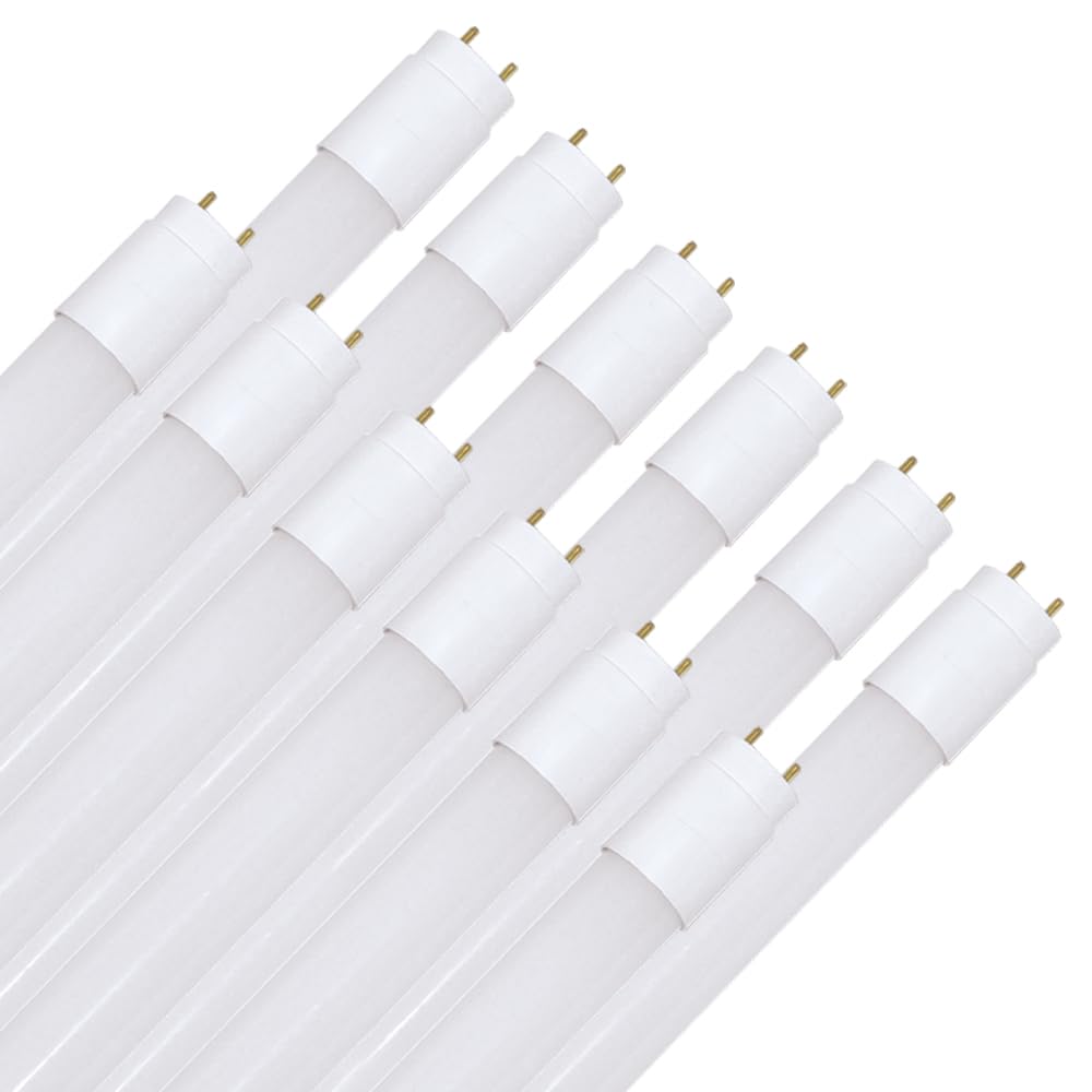 NCC-Licht 10x LED Röhre 150cm 22W/840 G13 2300lm Neutralweiß 4000K | Ersetzt 56W/840 Leuchtstoffröhre T8, Lieferung mit Starter für KVG oder Direktanschluss an 230V Netzspannung