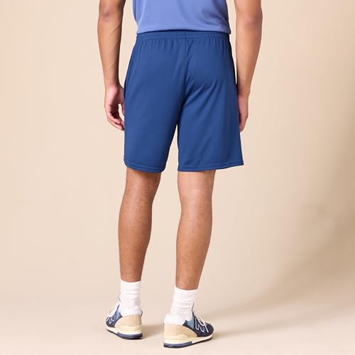 Image of Amazon Essentials Men's Athletic Basketball Gym Shorts, Breathable Moisture Wicking Loose-Fit with Elastic Waist, Pack of 2