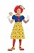 Forum Novelties Circus Clown Girl Costume, Child Large
