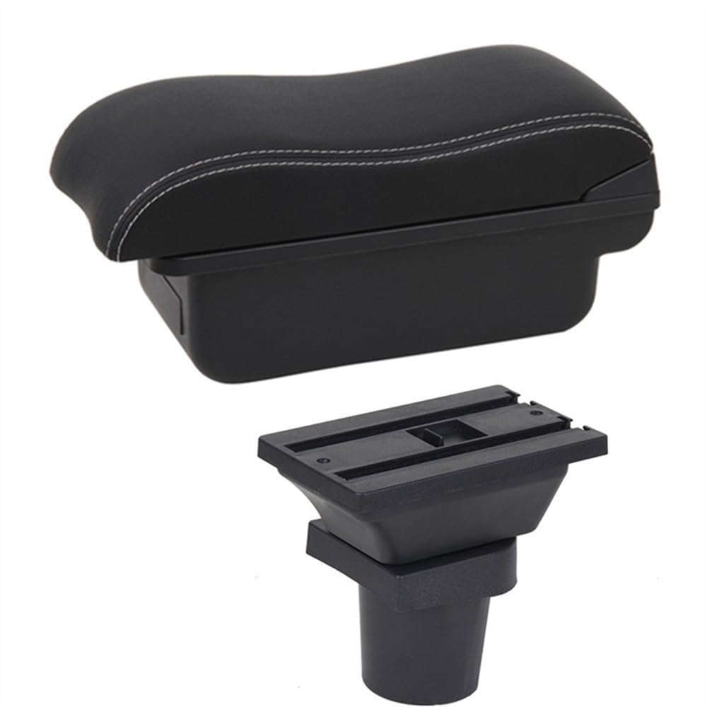 YULEGUDI Car Armrests Armrest Box For Yaris For Vitz 5dr Hatchback 2005 2006 2007 2008 2009 2010 2011 Car Central Storage USB Arm Rest Accessories