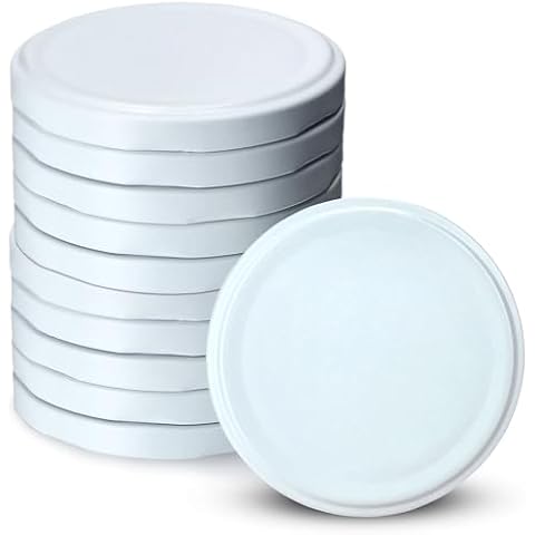 KADAX 100 mm Metal Jar Lids Set Cover