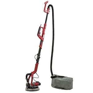 Arebos Langhalsschuurmachine | droogbouwschuurmachine | wand-plafondslijper | 750 watt | telescoopstang | afzuigsysteem…