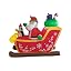Santa Claus and Sled