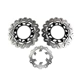 Design：motorcycle rotor brake kit which has ductility, heat transfer for long lasting durability.